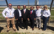 With TAS and SPI Team-In front of Launch pad-39 (BS-1 was successfully Launched from this Launch-pad
